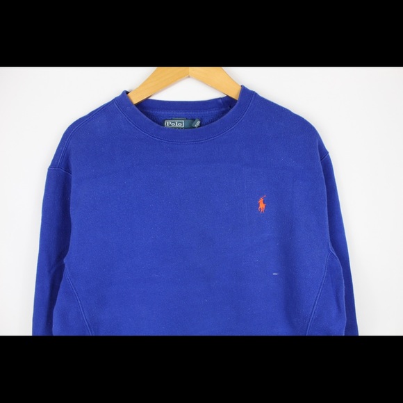Vintage 90s Polo Ralph Lauren Sweatshirt - Picture 1 of 5